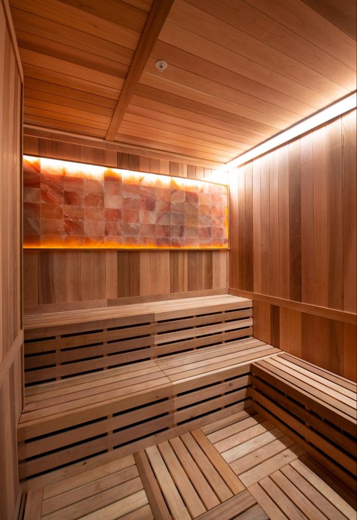 Infrared Sauna in place of a cold plunge therapy treatment