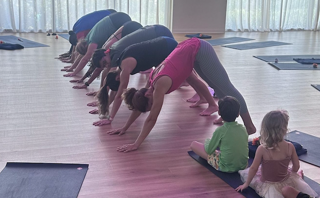 family fitness yoga